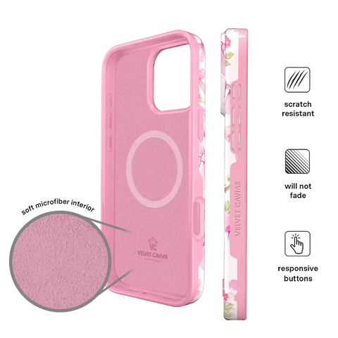 Posie Pink Bow iPhone Case