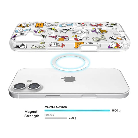 Snoopy Spooky Moods iPhone Case