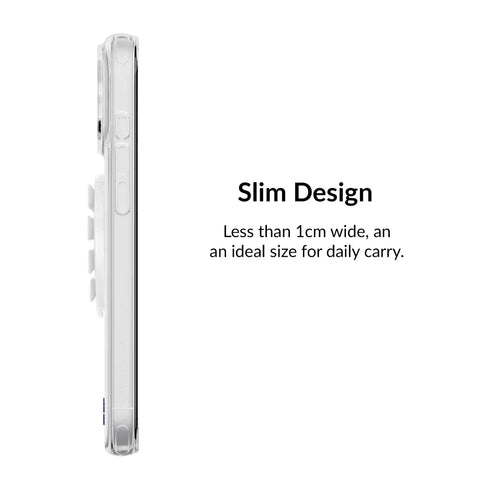White Heart MagSafe MightyGrip