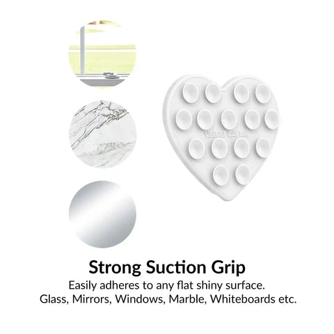 White Heart MagSafe MightyGrip