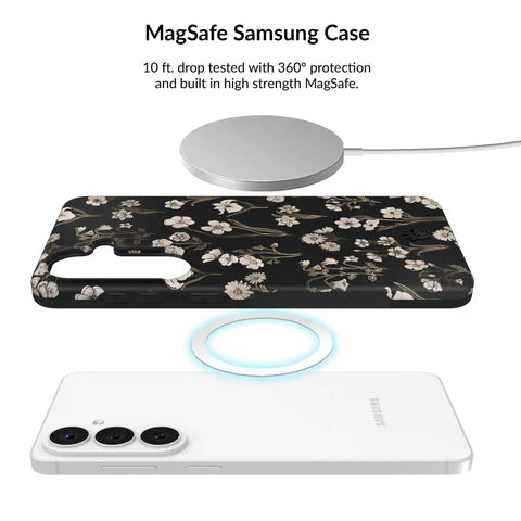 Nightbloom Gold Chrome Floral Samsung Bundle Set