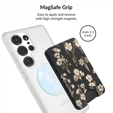 Nightbloom Gold Chrome Floral Samsung Bundle Set
