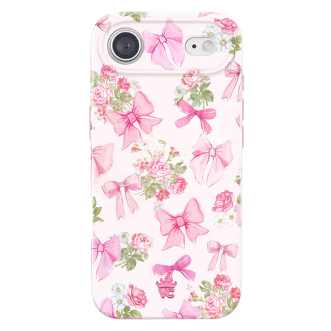 Posie Pink Bow iPhone Case