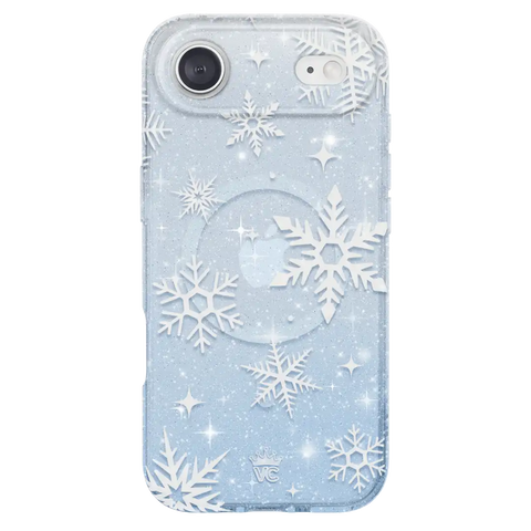 Snow Angel Glitter iPhone Case