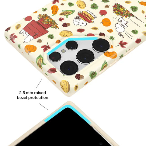 Snoopy Autumn Leaves Samsung Case