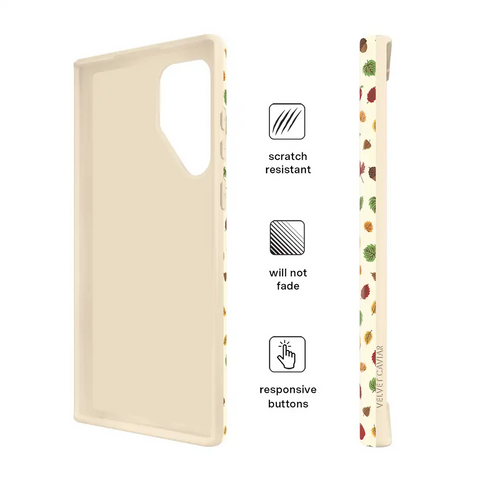 Snoopy Autumn Leaves Samsung Case