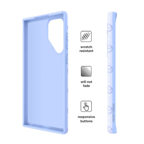 Lovely Blue Bows Samsung Case