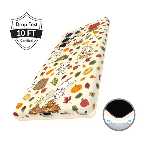 Snoopy Autumn Leaves Samsung Case