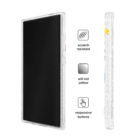 Supergirl Krypto Glitter Samsung Case