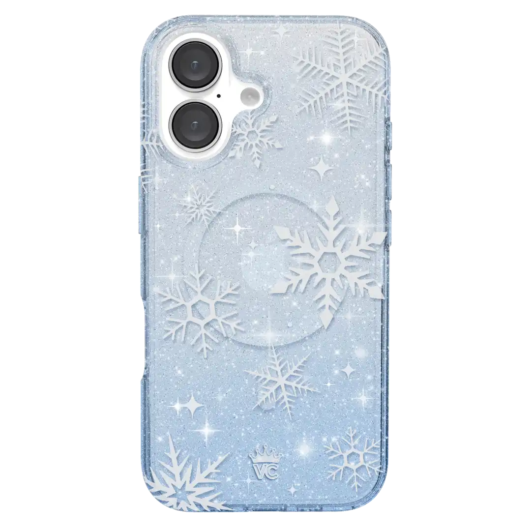 Snow Angel Glitter iPhone Case